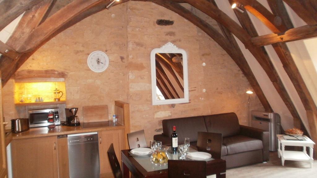 Ferienwohnung Le Grenier Du Chapitre Sarlat Exterior foto